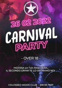 Carnevale 2022 alla Discoteca Colosseo, Montecchio di Pesaro