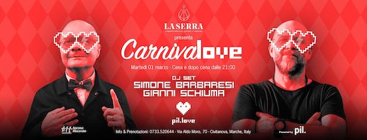 Carnival Love al Ristorante Club La Serra di Civitanova Marche