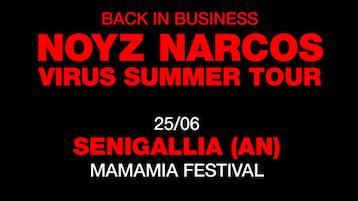 Noyz Narcos in concerto alla Discoteca Mamamia di Senigallia