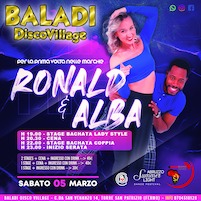 Ronald e Alba alla Discoteca e Dancing Baladì di Torre San Patrizio