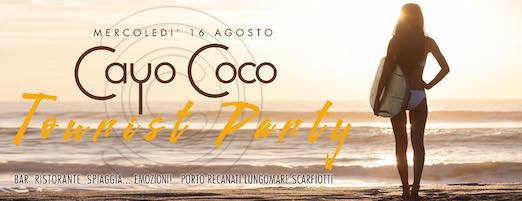 Tourist Party al Cayo Coco beach club di Porto Recanati