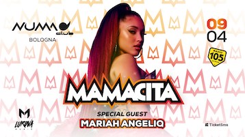 Mariah Angeliq special guest alla Discoteca Numa di Bologna
