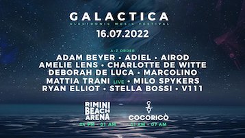 Galactica Festival alla Rimini Beach Arena