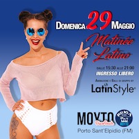 Matinee Latino atto quarto al Moyto disco beach di Porto Sant'Elpidio