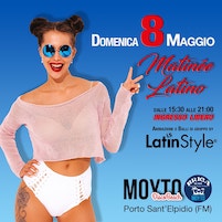 Opening Matinee Latino al Moyto disco beach di Porto Sant'Elpidio