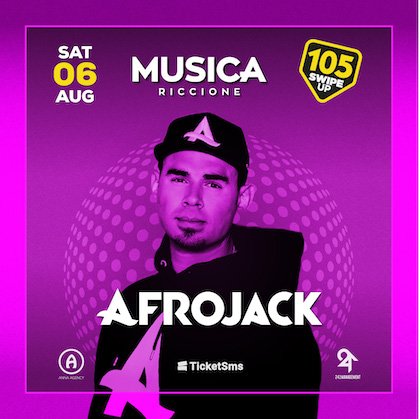 Afrojack alla Discoteca Musica di Riccione