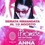 Anna live alla Discoteca Brahma di Civitanova Marche
