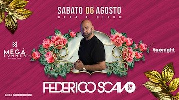 Federico Scavo al Megà Summer ex Parco Dei Cigni di Pescara