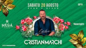 Cristian Marchi al Mega Summer ex Parco Dei Cigni di Pescara