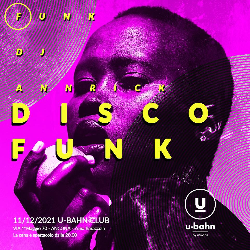 Disco funk di dj Annrick all'U-Bahn di Ancona
