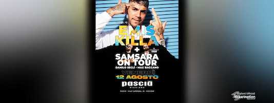 Emis Killa e Samsara tour alla Discoteca Pascià di Riccione