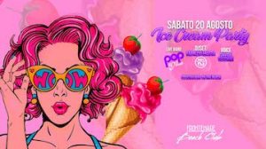Ristorante e Discoteca Frontemare di Rimini Ice Cream Party