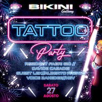 Tattoo Party al Bikini di Cattolica