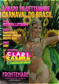Carnaval do Brasil al Ristorante e Discoteca Frontemare Rimini