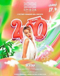 Icona 2000 closing event alla Discoteca Shada di Civitanova