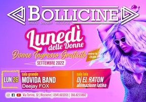 Live Movida Band alla Discoteca Bollicine Riccione