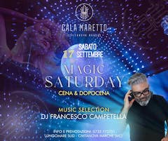 Magic Saturday con Francesco Campetella al Calamaretto di Civitanova Marche