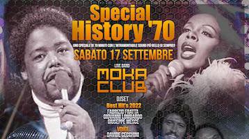 Special History 70 al Ristorante e Discoteca Frontemare Rimini