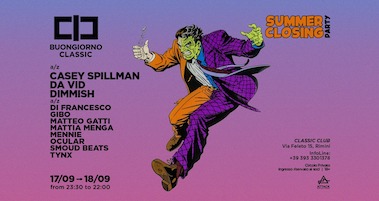 Summer Closing con Casey Spillman al Classic Club di Rimini