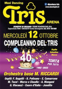 Compleanno della Discoteca Tris Orciano di Pesaro