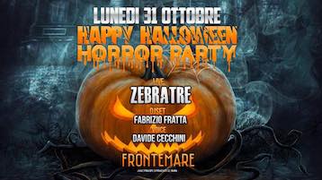Halloween con gli Zebra Tre al Frontemare di Rimini