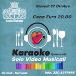 Karaoke spettacolo al ristorante Apollo 8 di Morrovalle