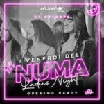 Ladies Night Opening Party alla Discoteca Numa di Bologna