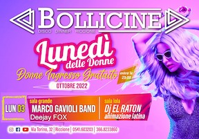 Live Marco Gavioli alla Discoteca Bollicine Riccione