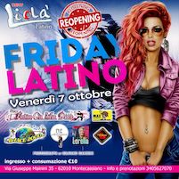 Re Opening Friday Latino al Liolà di Montecassiano