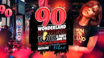 90 Wonderland Thunder Tour al Peter Pan di Riccione