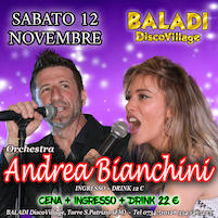 Andrea Bianchini al Baladì disco village di Torre San Patrizio - Fermo