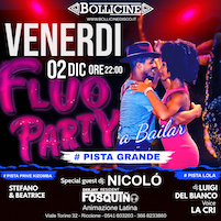 Super fluo party latino alla Discoteca Bollicine Riccione