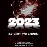 Capodanno 2023 alla Discoteca Nyx Ancona