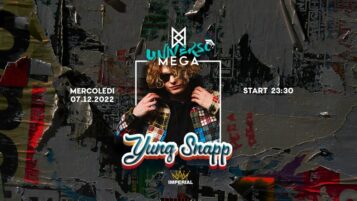 Yung Snapp alla Discoteca Megà