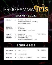 Capodanno 2023 alla Discoteca e Dancing Tris, Orciano di Pesaro