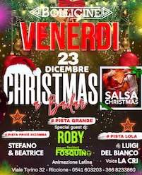 Christmas a bailar alla Discoteca Bollicine di Riccione