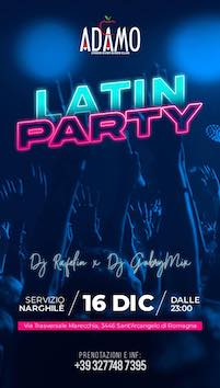 Latin Party alla Discoteca Adamo Santarcangelo di Romagna
