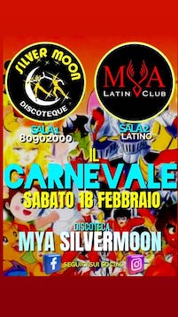 Carnevale 2023 alla Discoteca Mya Silver Moon di Colonnella