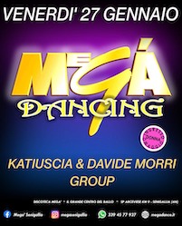 Katiuscia e Davide Morri group alla Discoteca Megà di Senigallia
