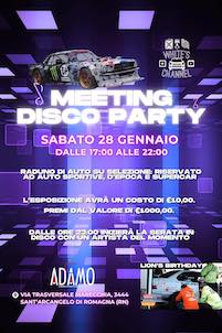 Meeting disco party alla Discoteca Adamo Santarcangelo di Romagna