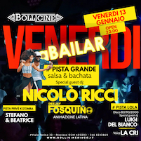 Nicolò Ricci guest dj alla Discoteca Bollicine di Riccione