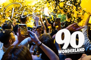 Primo 90 Wonderland del 2023 alla Discoteca Peter Pan Riccione