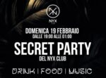 Secret party al Nyx Club Ancona