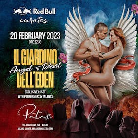 Discoteca Peter Pan Riccione e Red Bull, il giardino dell'eden