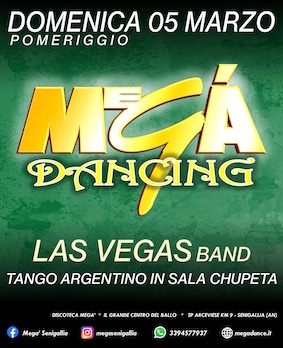 Las Vegas band al Megà di Senigallia