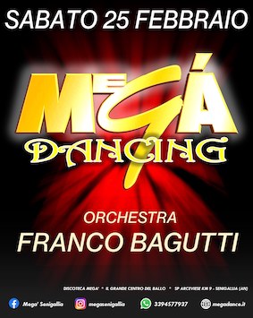 Orchestra Franco Bagutti al Megà di Senigallia