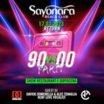 90 vs 00 party al Sayonara di Tortoreto