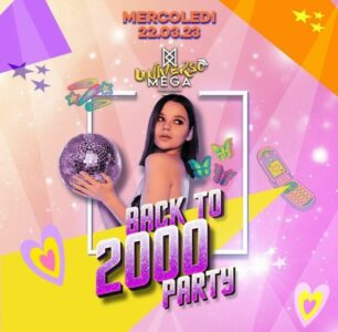 Back to the 2000 party alla Discoteca Megà
