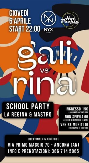 Gali vs Rina al Nyx Club Ancona