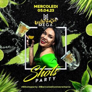 Shots party alla Discoteca Megà Pescara